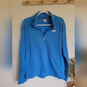 Helly Hansen Bright Blue Pullover Sweater, Size XL